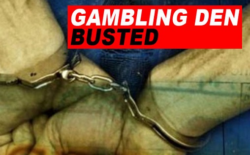 illegal gambling den